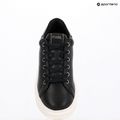KARL LAGERFELD Damen Schuhe Kapri Maison schwarzes Leder m/Silber 13