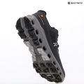 Damen Laufschuhe On Cloudvista 2 Waterproof schwarz/eclipse 9