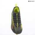 Fußballschuhe Kinder PUMA Ultra 5 Match FG/AG Jr matte aged silver/yellow alert/puma aged silver 9
