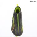 Fußballschuhe Kinder PUMA Ultra 5 Match+ LL FG/AG Jr matte aged silver/yellow alert/puma aged silver 9