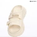 Palladium Offbound Slide Flip-Flops Creme weiß 9