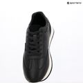 Calvin Klein Herrenschuhe HM0HM01871 Low Prof Runn Laceup Perf Lth Schwarz/Weiß 9