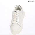 Calvin Klein Herrenschuhe YM0YM00681 Chunky Cupsole Monologo Lth triple bright white/rock ridge 9