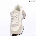Damen Calvin Klein Hike Runner Mg Nylon Perl hell weiß/silber cremig Schuhe 9