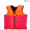 AQUASTIC Junior Kinder-Schwimmweste rosa/gelb 13