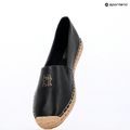 Tommy Hilfiger Damen Schuhe Th Logo Leder schwarz 9