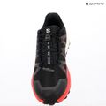 Herren-Laufschuhe Salomon Speedcross Peak schwarz/Asphalt/Feuerrot 9