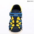 Sandalen Kinder Geox Iupidoo navy/fluo yellow 9