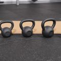 Kettelbell Gusseisen TREXO 10kg schwarz 9