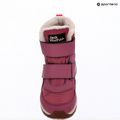 Kinderschuhe Jack Wolfskin Polar Bear-B Texapore Mid Vc raisin 10