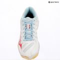 Damen Volleyballschuhe Mizuno Wave Voltage 2 weiß/calypso coral/pale banana 9