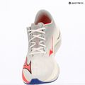 Damen Laufschuhe Mizuno Wave Rebellion Flash 3 weiß/striking coral/iris bloom 10