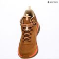 Damen-Trekkingschuhe Keen Leiki Leather Mid Waterproof chipmunk/bison 9