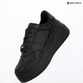 Damen-Schuhe Tommy Jeans Retro Basket Flatform Ess triple black 9