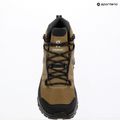 Herren Wanderschuhe On Cloudrock Mid Waterproof hunter/schwarz 9