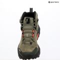 Damen-Trekkingschuhe Salewa Pedroc 2 Leather Mid PTX faded green/dark olive 9