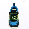 Kinderschuhe SKECHERS Flex-Glow Ultra schwarz/blau/lime 16