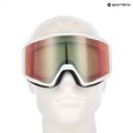 Skibrille UVEX Blast CV white matt/mirror rose 6