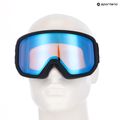 Skibrille Smith Transfer black/blue sensor mirror 7