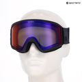 Skibrille UVEX Blast FM black matt/mirror ruby 10