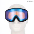 Skibrille UVEX Blast FM black matt/mirror blue 10