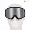 Damen-Snowboardbrille ROXY Izzy black/clux ml silver 8