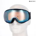 Skibrille UVEX Victorious FM dust blue matt/mirror sapphire 10