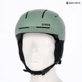 Skihelm UVEX Levitate MIPS oxid green/black matt 7