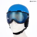 Kinder-Skihelm ATTABO Avens 2.0 Jr Visor blue 19