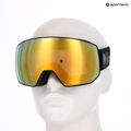 Skibrille Red Bull SPECT Fink black/smoke with yellow mirror 6