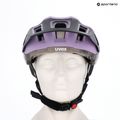UVEX React MIPS Fahrradhelm lila/eiche matt 6