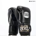 Boxhandschuhe Cleto Reyes Velcro SPaarring black/silver 3