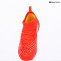 Kinder-Fußballschuhe PUMA Future 9 Match FG/AG Jr glowing red/puma white/puma black/puma silver 9
