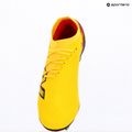 Fußballschuhe New Balance Schuhe Furon Team V8 FG punch yellow/black 100/fire cracker 9
