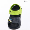 Kinder-Sandalen Kangaroos KangaSwim II dark navy/lime 11