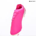 Fußballschuhe New Balance Schuhe Furon Team V8 FG pink heat/sea salt/gold metallic 9
