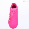 Fußballschuhe New Balance Schuhe Furon Pro V8 FG pink heat/sea salt/gold metallic 9