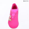 Kinder Fußballschuhe New Balance Furon Team V8 FG pink heat/sea salt/gold metallic 9