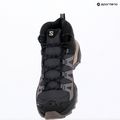 Trekkingschuhe Damen Salomon X Ultra 360 MID GTX nine iron/excalibur 10