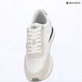 Damenschuhe Calvin Klein YW0YW01990 Retro Runner Lace Up Nylon MG bright white/black 9
