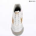 Fußballschuhe Mizuno Morelia Sala Elite TF white/football gold/galaxy silver 15