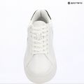 Herren Schuhe Calvin Klein YM0YM01435 Classic Cupsole Laceup Leather bright white/navy 9