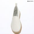 Damen-Espadrilles Calvin Klein HW0HW02931 Oblique Canvas Off White 9