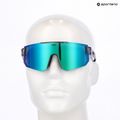 Sonnenbrille Bliz P005S crystal black/green green multi 7