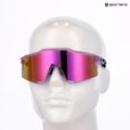 Sonnenbrille 100% Speedcraft toyoko/hiper vital pink mirror 7