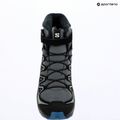 Kinder-Wanderschuhe Salomon XA Pro V8 Winter Waterproof turbulence / schwarz / dunkelblau 15