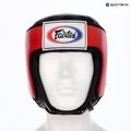 Schutzhelm Fairtex Muay Thai & Kickboxing Competition red 6