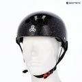 Triple Eight The Certified Sweatsaver schwarzer Glitzerhelm 5