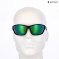 Sonnenbrille UVEX Sportstyle 806 black matte/mirror green 7
