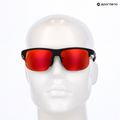 Sonnenbrille Alpina Eagle Q-Lite black matte/red mirror 7